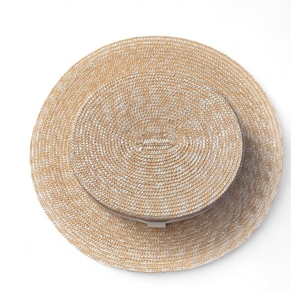 NWT Gucci Boater Hat with Grosgrain Trim - Picture 4 of 8